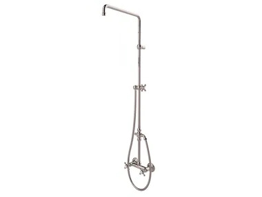 OTELLO 00-0004-CR - Wall-mounted shower panel with diverter