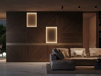 BOY ABACO - Wooden boiserie