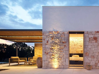 SKYLINE DOOR - Wooden patio door