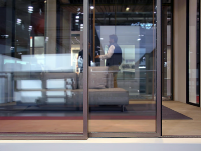 SKYLINE METAL - Metal patio door