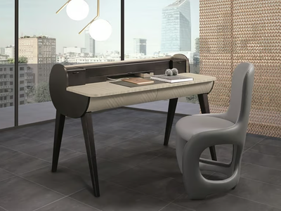 2019 - Wooden secretary desk with drawers _ carpanelli