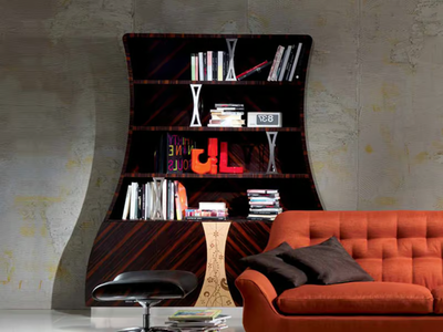 CARTESIO - Open wooden bookcase _ carpanelli