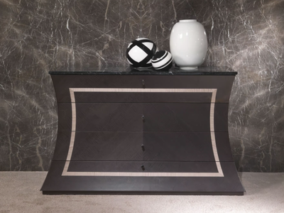 CARTESIO SCURO - Wooden chest of drawers _ carpanelli