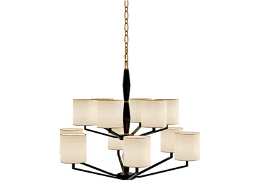 7478 - Metal chandelier _ Carpanese Home
