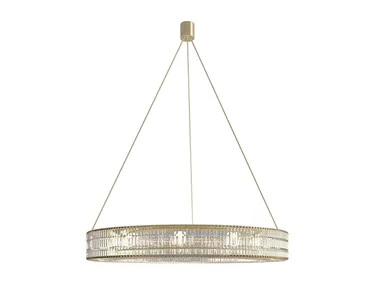 7585 - 7586 - Pendant lamp with crystals _ Carpanese Home