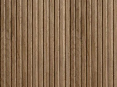 BOISERIE MURALE CHÊNE GRIS TANNIN VERNIS - Oak boiserie _ CarréSol Éditions