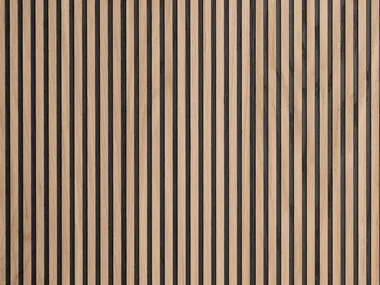 BOISERIE MURALE CHÊNE NATUREL OMBRÉ NOIR INTENSE - Oak boiserie _ CarréSol Éditions
