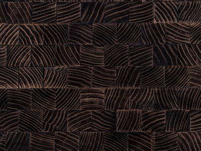 PAVÉS DE PARIS VELOURS BRÛLÉ BRUT - Pine wall tiles _ CarréSol Éditions