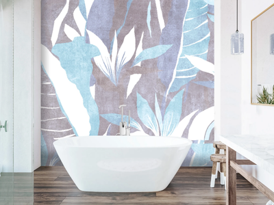 MALDIVE - Glass-fibre bathroom wallpaper _ Carta da Parati Artistica
