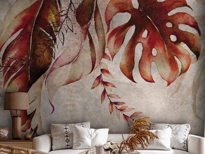 NATURA IN AUTUNNO - Washable vinyl wallpaper _ Carta da Parati Artistica