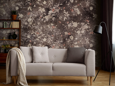 PICCOLI FIORI - Vinyl wallpaper with floral pattern _ Carta da Parati Artistica