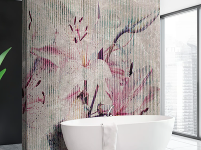 PSICHE - Glass-fibre bathroom wallpaper _ Carta da Parati Artistica