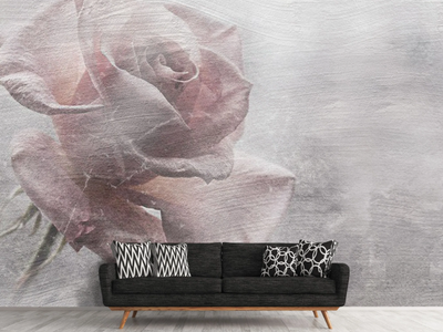 ROSA - Washable vinyl wallpaper _ Carta da Parati Artistica