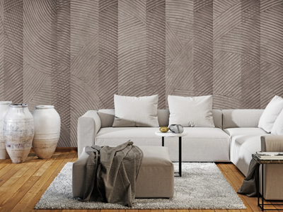 SINTONIA - Striped washable wallpaper _ Carta da Parati Artistica