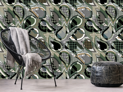 TWEED TEXTURE - Motif washable wallpaper _ Carta da Parati Artistica