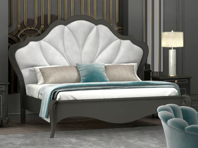 GIGLIO - Double bed with upholstered headboard _ CASA +39