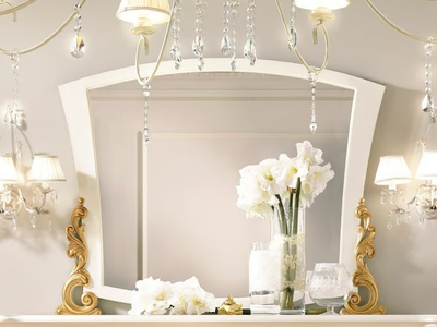 LA FENICE - Framed wall-mounted mirror