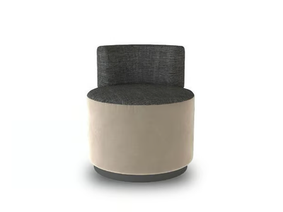 MOON - Fabric easy chair