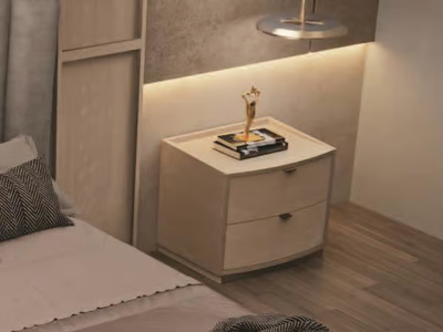 PHOENIX - Rectangular bedside table with drawers _ CASA +39