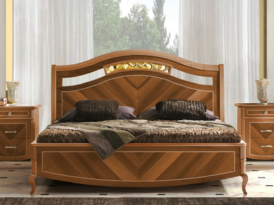 PRESTIGE 2 - Wooden king size bed _ CASA +39