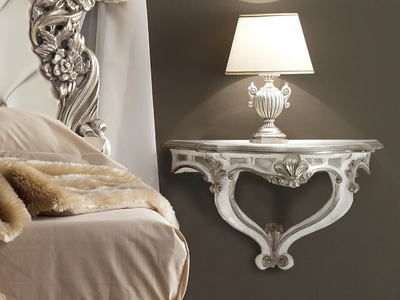 PRESTIGE - Wall-mounted wooden bedside table _ CASA +39