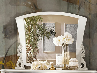 PUCCINI - Framed wall-mounted mirror