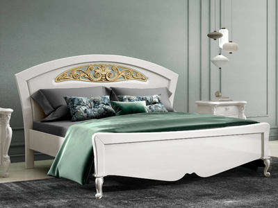 SMERALDO - Wooden double bed _ CASA +39