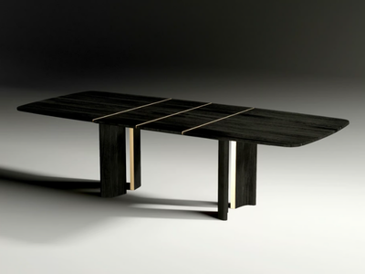 TORII - Rectangular extending oak table _ CASA +39