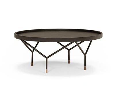 AVA - Round wooden coffee table _ Casa Magna
