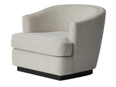 ROMANA - Fabric armchair with armrests _ Casa Magna