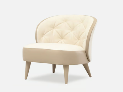 ASOLO - Tufted leather armchair _ Casa