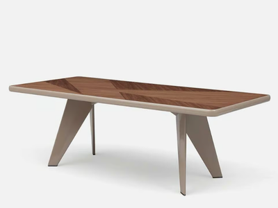 BARRAFRANCA - Rectangular wooden dining table _ Casa