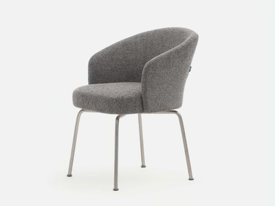 MODICA - Upholstered chair with armrests _ Casa