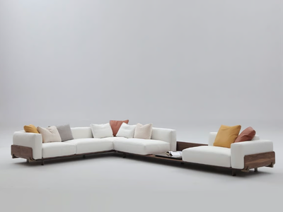 POSITANO - Sectional fabric sofa _ Casa