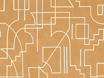 ALEXANDER - Geometric washable wallpaper strip _ CASAMANCE