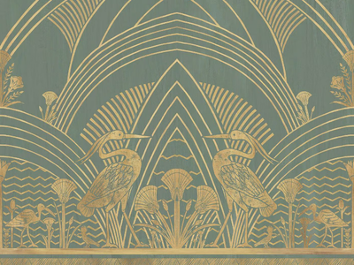 ÉLÉPHANTINE - Washable nonwoven wallpaper _ CASAMANCE