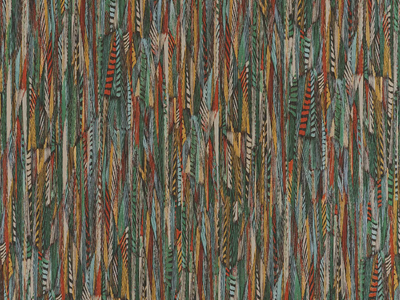 LAHNA - Wood effect washable wallpaper _ CASAMANCE