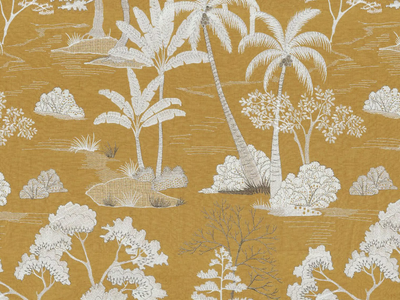 LARIMAR - Embroidered fabric for curtains _ CASAMANCE