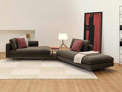 MILES - Sectional sofa with removable cover _ Casamania & Horm