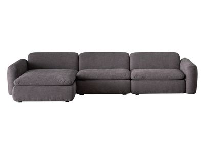BOTERO - 3 seater fabric sofa with chaise longue _ Casamilano