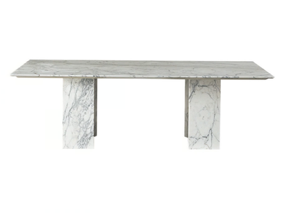 KARL - Rectangular marble table _ Casamilano
