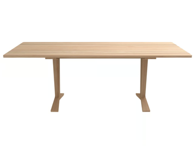 BALLET - Rectangular oak table _ Case