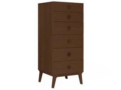 VALENTINE - Walnut chest of drawers _ Case