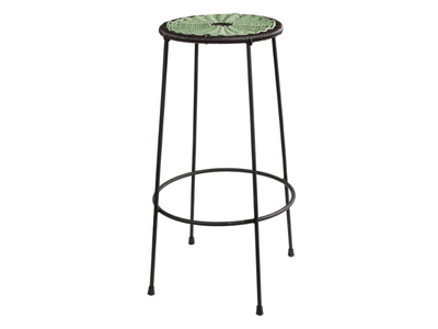 COSMOS - High iron and rope garden stool _ CBdesign
