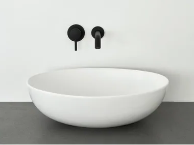 ECO SMALL - Countertop oval ceramic washbasin _ Ceramica Cielo