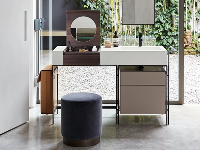 NARCISO - Floor-standing vanity unit with drawers _ Ceramica Cielo