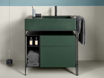 NARCISO MINI - Floor-standing vanity unit with drawers _ Ceramica Cielo