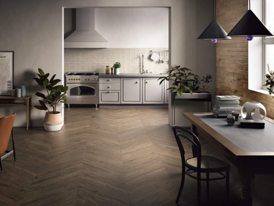 ARTHIS OLEUM - Porcelain stoneware wall/floor tiles with wood effect _ Ceramiche Caesar