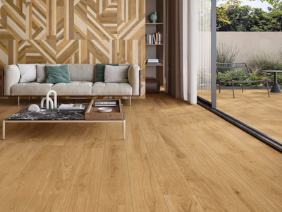 LINEO HONEY - Porcelain stoneware wall/floor tiles with wood effect _ CERAMICHE KEOPE