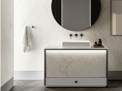 HONEY - Floor-standing single vanity unit with drawers _ Cerasa